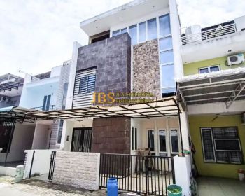 Dijual Villa 3 Tingkat Komplek Mutiara Residence Jalan R.S Haji
